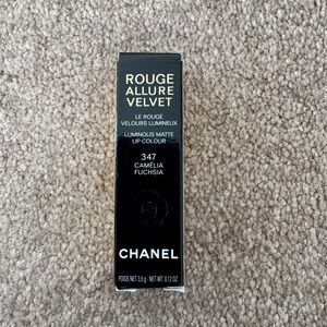 CHANEL Rouge Allure Velvet lipstick #347 Fuchsia. Brand new in package.